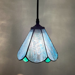 Cotoss Tiffany Pendant Light 1 - Light7 inch hanging pendant plug in Pendant,Perfect for a bedroom nightstand