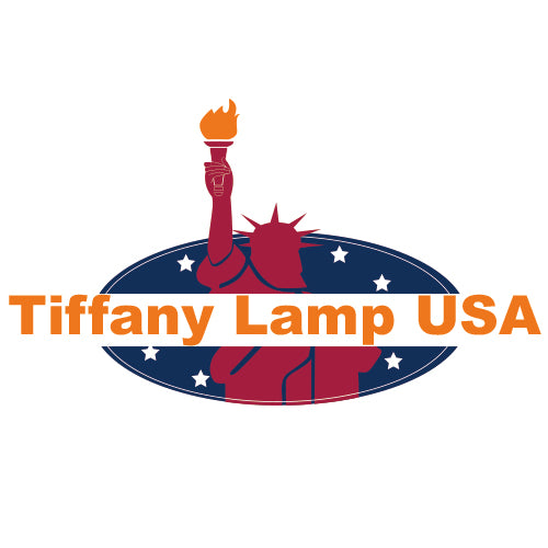 GAUUA Lampe Tiffany Lampe De Table Tiffany Vitrail American Retro Study  Lampe
