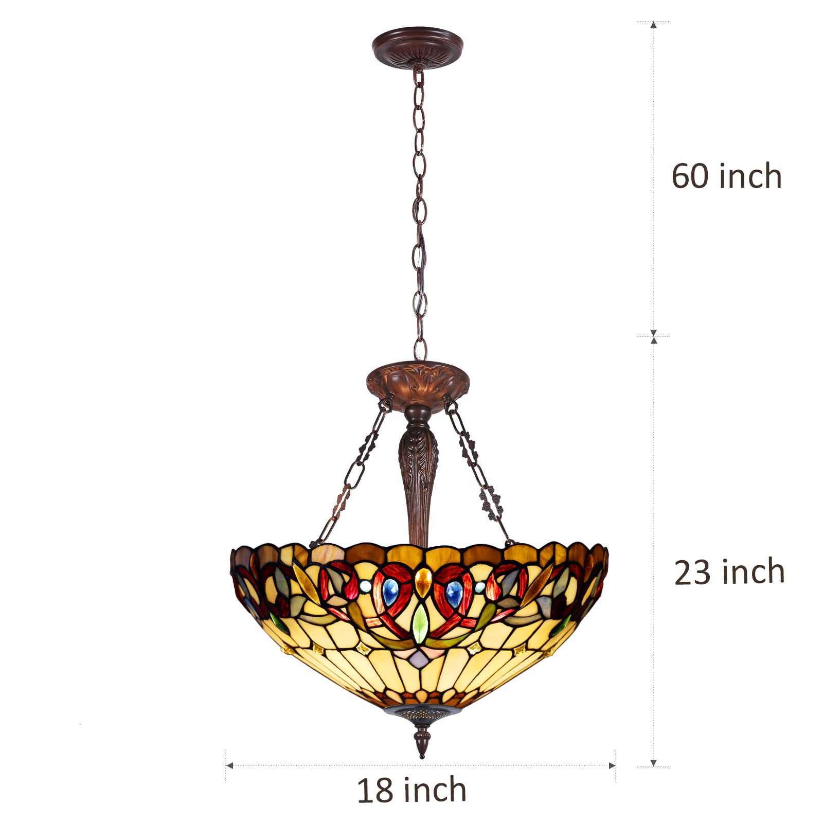 Capulina Tiffany Ceiling Light Pendant Lights