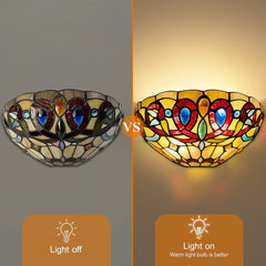 Tiffany Wall Sconces Antique Vintage Style Wall Light