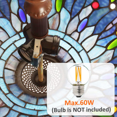 Capulina Tiffany Pendant Lights Ceiling Light Dragonfly Style