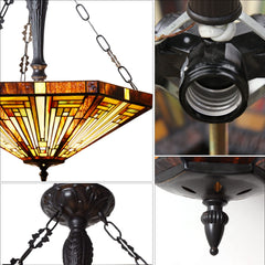 Capulina Tiffany Inverted Pendant Lights Ceiling Light