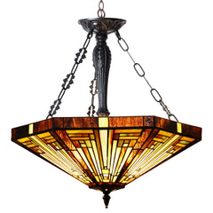Capulina Tiffany Inverted Pendant Lights Ceiling Light