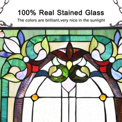 Capulina Dancing Style Stained Glass Window Hangings  Fine Handicrafts