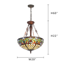 Capulina Tiffany Ceiling Lights Pendant Lights Light Victorian