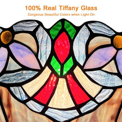 Tiffany Wall Sconces Stained Glass Antique Vintage Style Wall Light