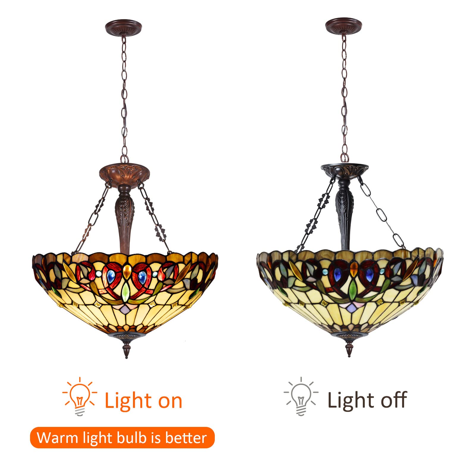 Capulina Tiffany Ceiling Light Pendant Lights