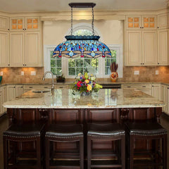 Capulina Tiffany Pool Table Island Chandelier