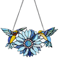 Capulina Stained Glass Window Gift Sunflower