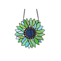Capulina Sunflower Stained Glass Window Hangings
