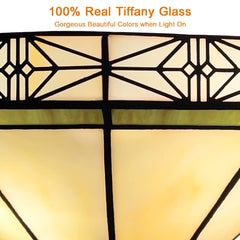 Capulina Tiffany Wall Sconces Stained Glass Vintage Style Wall Light