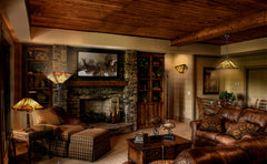 Capulina Tiffany Pendant Lights Stained Glass Hanging Lamp Antique Rustic Mission Style