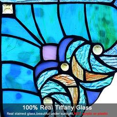 Capulina 1 Pair Stained Glass Window Door Corner Tiffany Glass