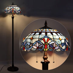 Capulina Tiffany Floor LampTraditional Art StyleStanding Lamp