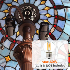 Capulina Tiffany Floor LampTraditional Art StyleStanding Lamp