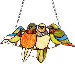 Capulina Stained Glass Window Hangings Birds Window Tiffany