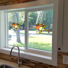 Capulina Stained Glass Window Hangings Birds Window Tiffany
