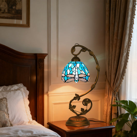 Sleep in Style: Why the Blue Dragonfly Tiffany Lamp Belongs in Every Bedroom