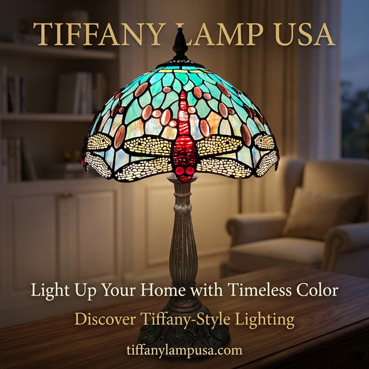 Meet TiffanyLampUSA: Tiffany-Style Lighting for a Home That Feels Like You