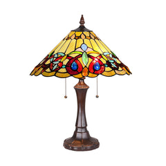 Capulina Tiffany Table Lamp Bedside Reading Lamp Victorian Style