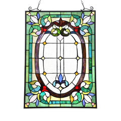 Capulina Dancing Style Stained Glass Window Hangings  Fine Handicrafts